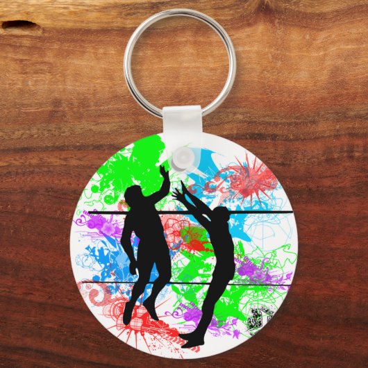 Volleyball Sleutelhanger (Voorkant)