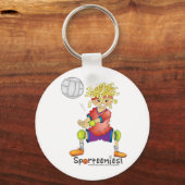 Volleyball Sleutelhanger (Voorkant)