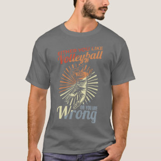 Volleyball Speler Citaat familie T-shirt