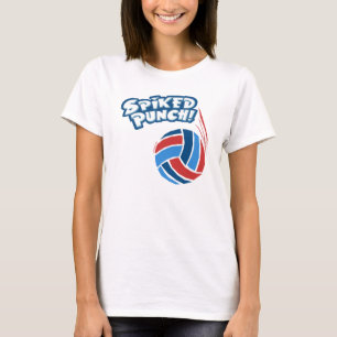 Volleyball Spiked Punch T-shirt