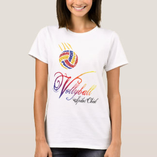 Volleyball Spiker Chick T-shirt