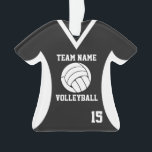 Volleyball Sport Jersey Noir avec photo<br><div class="desc">Maillot de volley-ball noir et blanc avec photo. Personnalisez avec la photo,  le nom,  l'équipe et la date de votre enfant.</div>