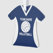 Volleyball Sports Jersey Blue (devant)