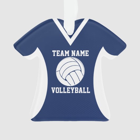 Volleyball Sports Jersey Blue (devant)