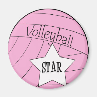 Volleyball Star Magneet