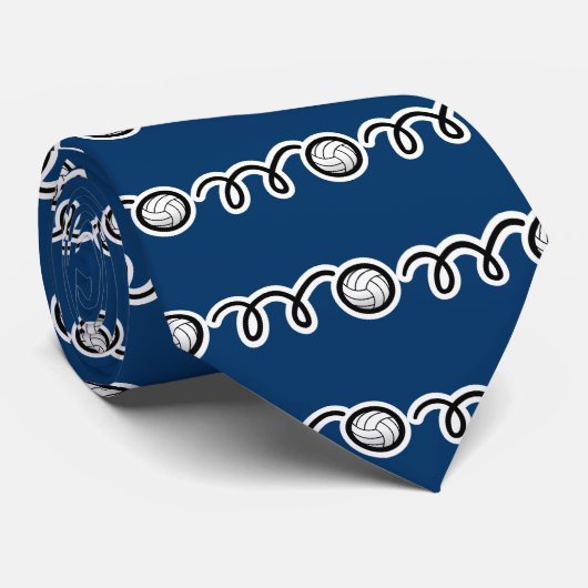 Volleyball Stropdas (Opgerold)