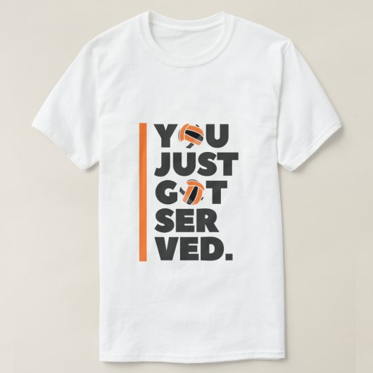 Volleyball T-shirt (Design voorkant)