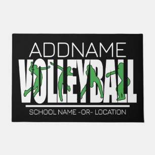 Volleyball Team Player ADD NAME School Top Athlete Deurmat