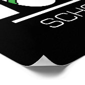 Volleyball Team Player ADD NAME School Top Athlete Poster (Hoek)