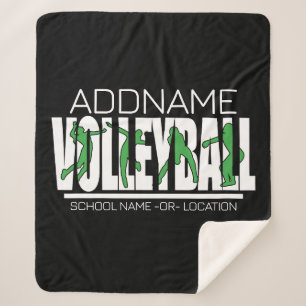 Volleyball Team Player ADD NAME School Top Athlete Sherpa Deken