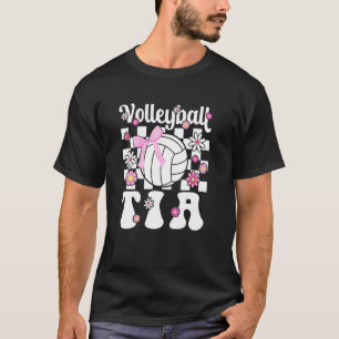 Volleyball Tia Groovy Tia Van Een Volleyballer T T-shirt
