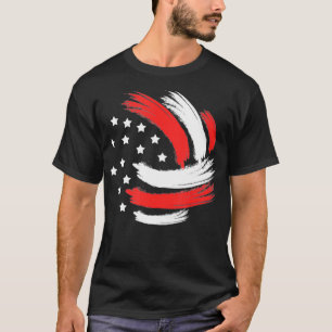 Volleyball USA Sportspeler T-shirt