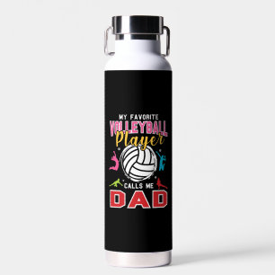 Volleyball Volleyball Speler Waterfles