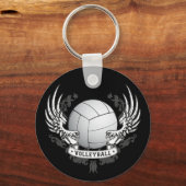 Volleyball Wings Sleutelhanger (Voorkant)