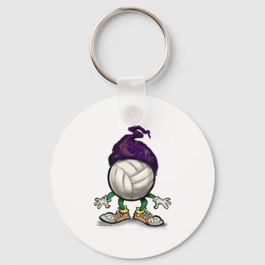 Volleyball Wizard Sleutelhanger (Voorkant)