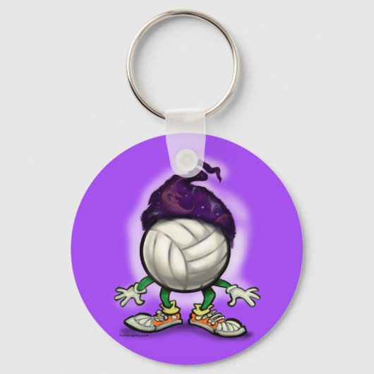 Volleyball Wizard Sleutelhanger (Voorkant)