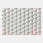 Volleyballs Sport Design Ensembles de papier à env (Devant 3)