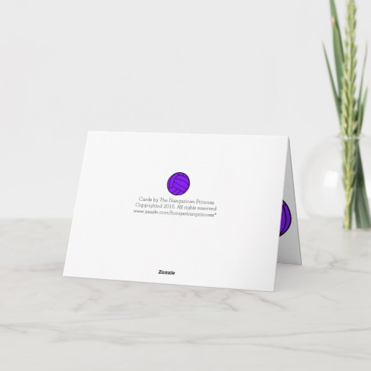 Volleyballs Violets - Merci (Dos)