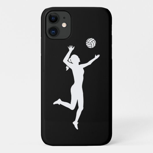 Volleybalmeisje Case-Mate iPhone Case (Achterkant)