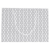 Volleybalpatroon Afdrukken KUSTGRONDKLEUR Groot Cadeauzakje (Achterkant)