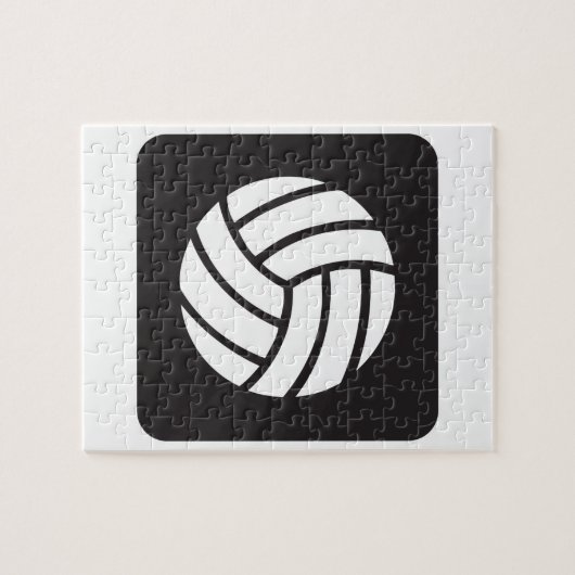 Volleybalpictogram Legpuzzel (Horizontaal)