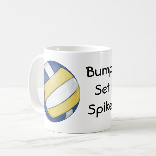 Volleybalpomp, set, Spike Mok (Voorkant links)