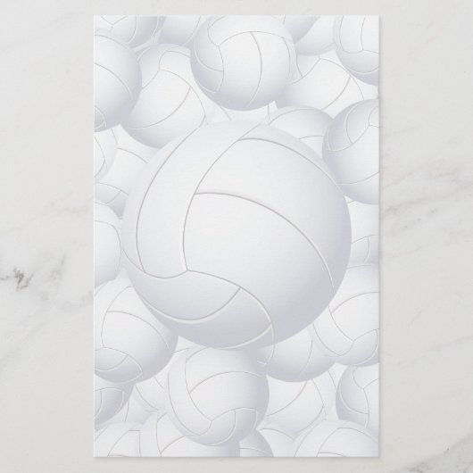 volleybalpool briefpapier (Voorkant)