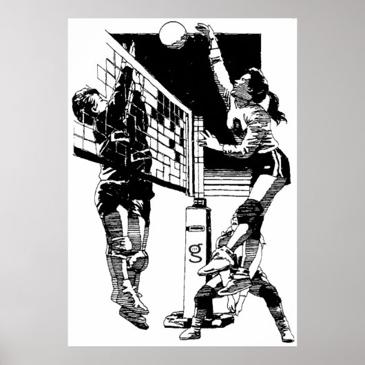 VolleybalPoster Poster (Voorkant)
