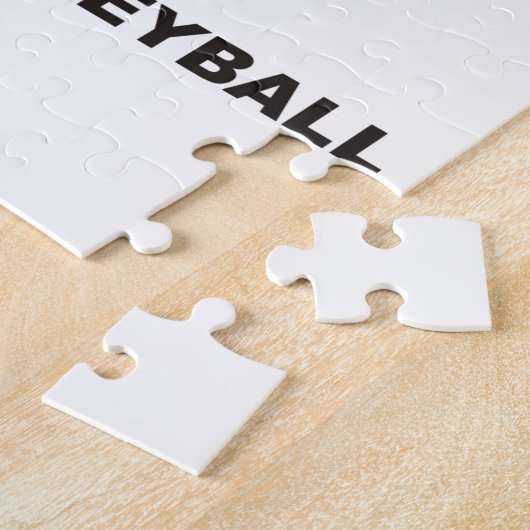 Volleybalpuzzel Legpuzzel (Zijkant)