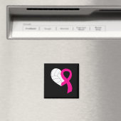 Volleybalroze lint-lint-borstkankerarsenaal magneet (Insitu (Vaatwasser))