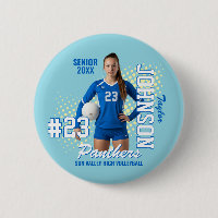 Volleybalspeler Aangepaste Foto Senior Night Sport