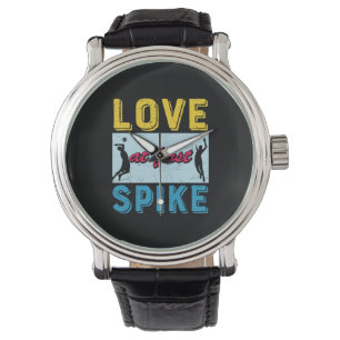 Volleybalspeler   Liefde bij First Spike Horloge