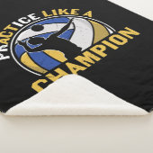 Volleybalspeler | Praktijk als een kampioen Sherpa Deken (3/4)