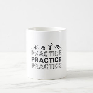 Volleybalspeler Praktijk Gift Koffiemok