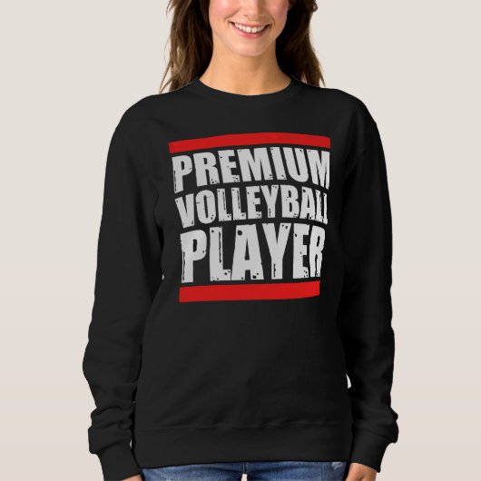 Volleybalspeler Trui (Voorkant)