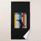 Volleybalspeler | volleybal badhanddoek (Badhanddoek)
