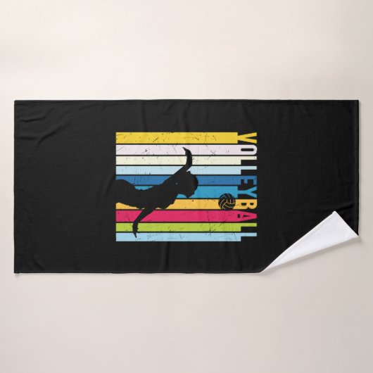 Volleybalspeler | volleybal badhanddoek (Badhanddoek)