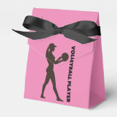 Volleybalspeler, Volleybal meisje cadeau Bedankdoosjes (Voorkant Zijde)