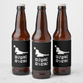 Volleybalspeler | Volleybalmijn Bier Etiket (Flessen)