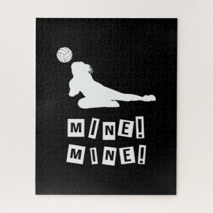 Volleybalspeler   Volleybalmijn Legpuzzel