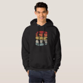 Volleybalspelretro Hoodie (Voorkant volledig)