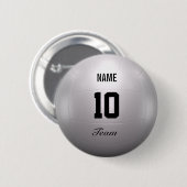 Volleybalteam Ronde Button 5,7 Cm (Voorkant /achterkant)