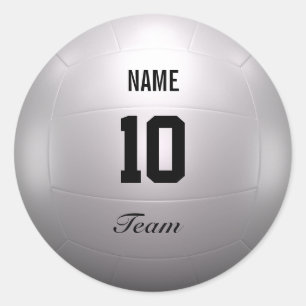 Volleybalteam Ronde Sticker