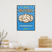  volleybaltoernooi poster (Keuken)