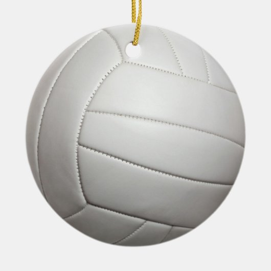 Volleybalversiering Keramisch Ornament (Voorkant)