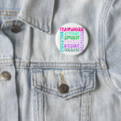 VolleyChick Teamwork Ronde Button 5,7 Cm (In situ)