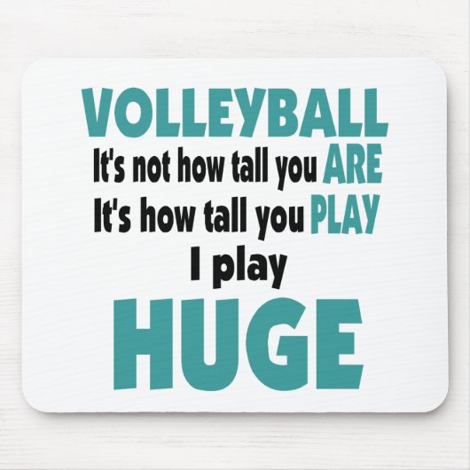 VolleyChick's Huge Muismat (Voorkant)
