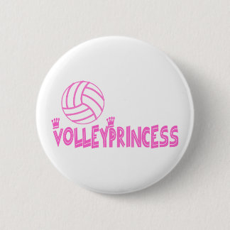 VolleyChick's prinses Ronde Button 5,7 Cm