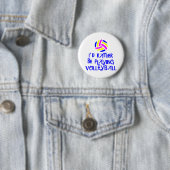 VolleyChick's Rather Ronde Button 5,7 Cm (In situ)