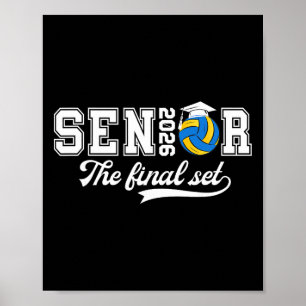 Volleyll Senior 2026 Eindset Senior Volleyll Pla Poster